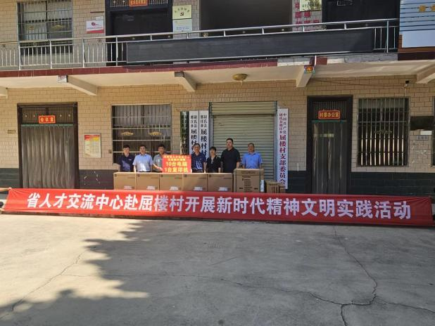 赋能精神文明,助力乡村振兴,罗飞能源在行动